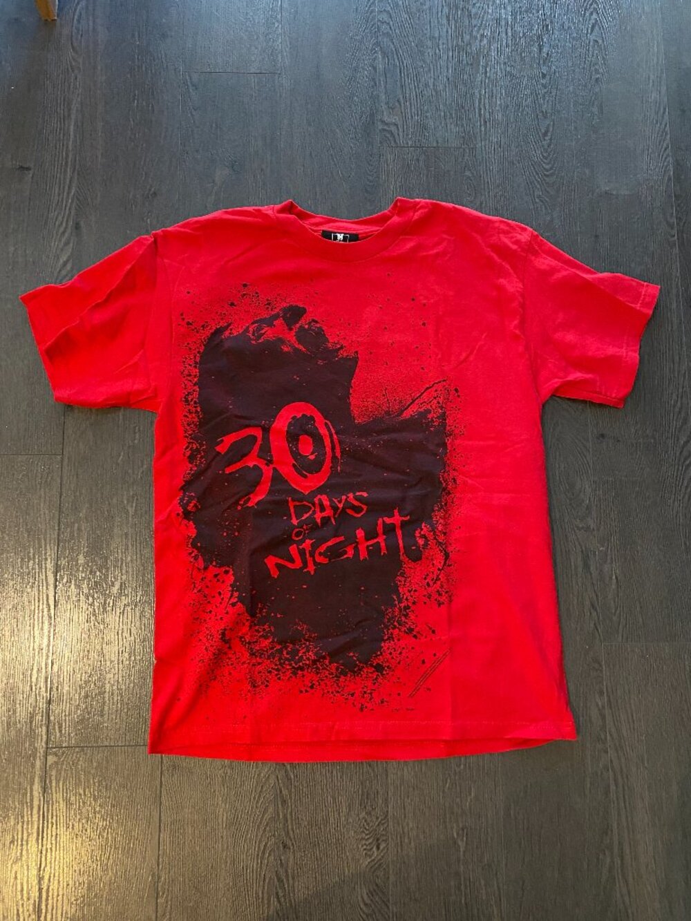 VINTAGE Y2K 30 DAYS OF NIGHT VAMPIRE HORROR MOVIE PROMO SHIRT SIZE LARGE